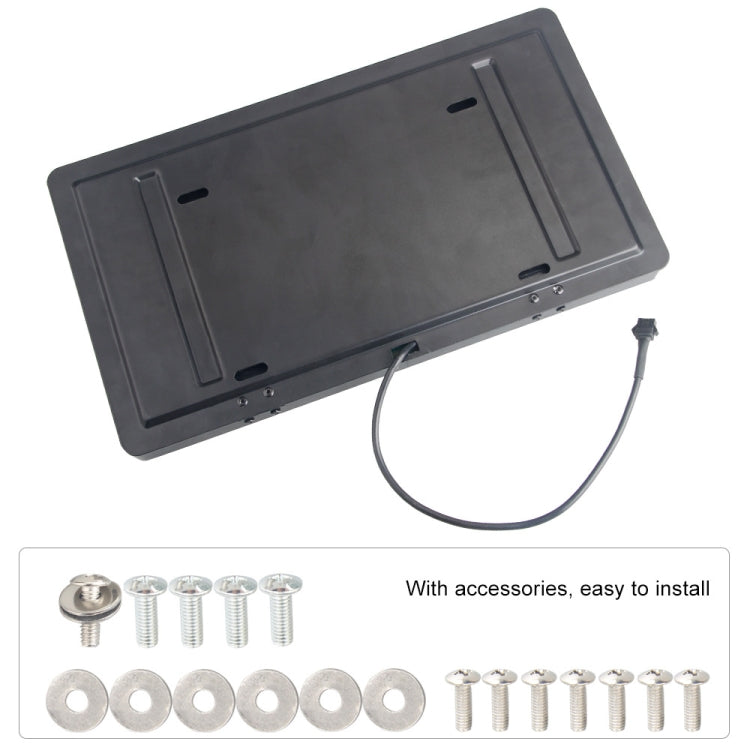 US Standard Flop Car License Plate Frame Modified License Plate Holder.
