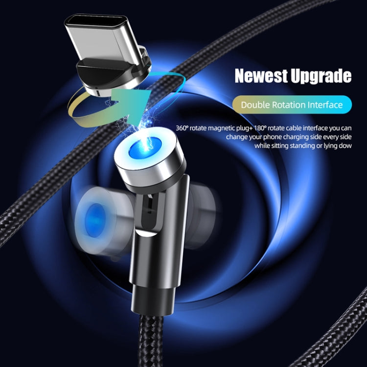 CC56 Dust Plug Rotating Magnetic Wire, Cbale Length: 1m, Style:, 1m Android Head, 1m Type-C / USB-C Head, 1m 8Pin Head, 1m Line+Three Heads, 1m Line, 1m Micro USB, 1m Type-C / USB-C, 1m + 8Pin + Type-C/USB-C + Micro USB