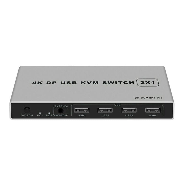 4K KYSW59 60HZ DP USB KVM Switch 2-in-1 Computer Sharing Device