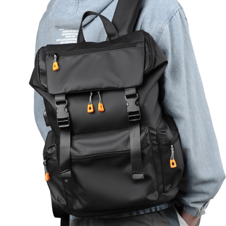 WEIXIER B1862 Men Business Leisure Large Capacity Travel Bag Computer Backpack(Grey)