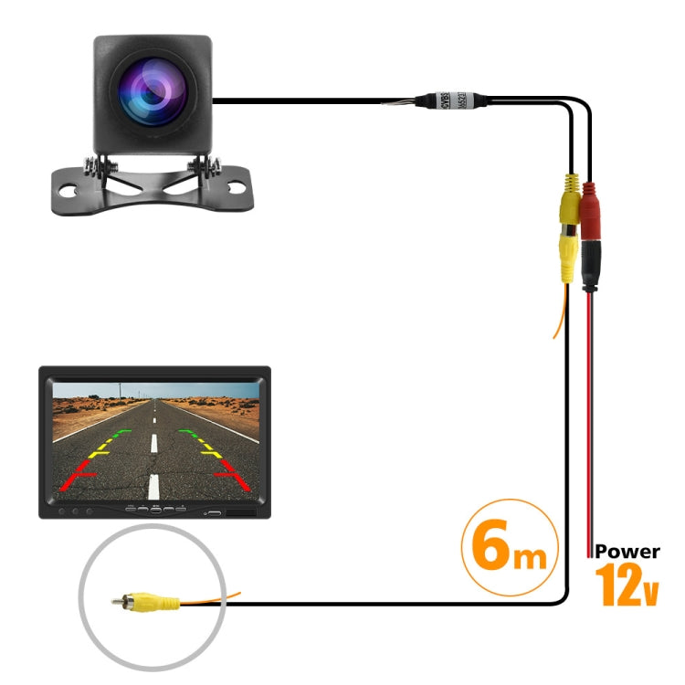 A17S AHD HD  Car CVBS Conversion After Viewing Camera