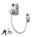 Children High-rise Anti-fall Safety Lock Window Push Limiter, Color: White (Special Thick)