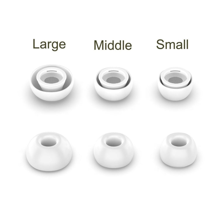 4 Sets In-Ear Headphones Silicone Earphone Earbud Case For AirPods  Pro / Pro 2