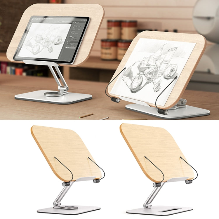 R03 Reading Bookshelf Desktop Non-rotatable Multi-function Liftable Tablet Bracket, R04