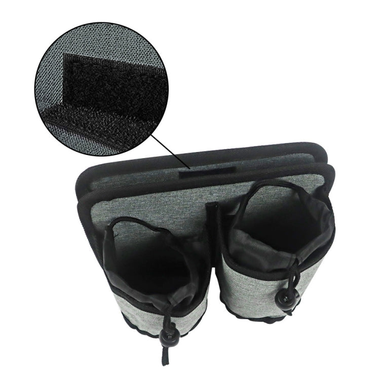 Luggage Travel Cup Holder Travel Beverage Storage Rack(Gray)
