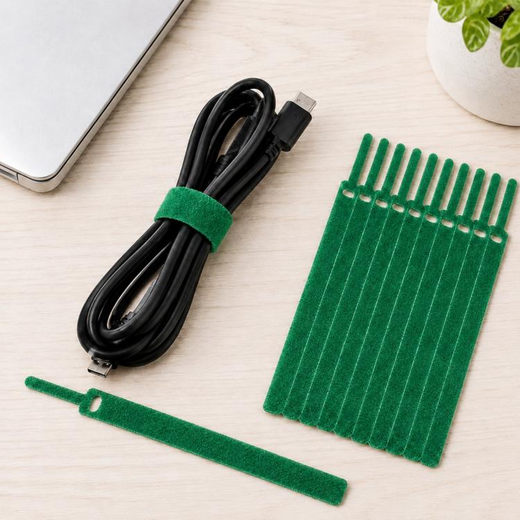50 PCS Needle Shape Self-adhesive Data Cable Organizer Colorful Bundles, 10 x 130mm, 12 x 115mm, 12 x 145mm, 15 x 200mm, 15 x 300mm