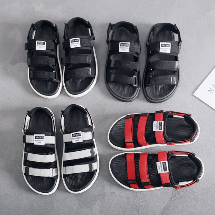 Summer Slippers Dual-purpose Beach Shoes Men Sandals, Size: 45(Gra?)