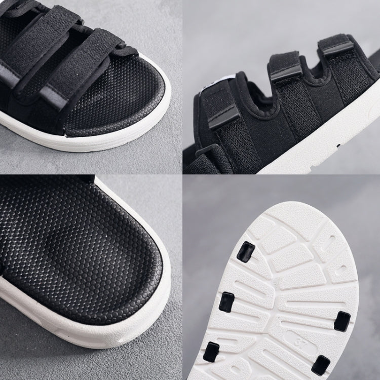 Summer Slippers Dual-purpose Beach Shoes Men Sandals, Size: 45(Gra?)
