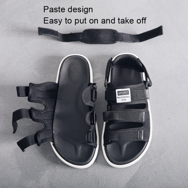 Summer Slippers Dual-purpose Beach Shoes Men Sandals, Size: 45(Gra?)