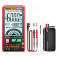 ANENG 616 Automatic High-precision Digital Display Capacitance Multimeter, Color: Red(Color Box)