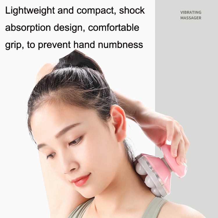 XF-76 Mini Massager USB Vibrator Whole Body Home Massager(Green)