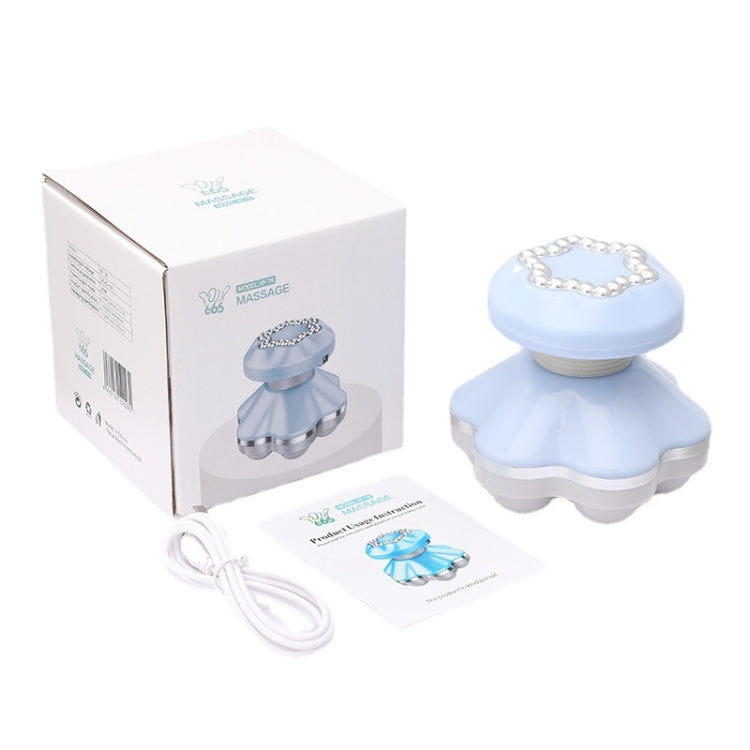 XF-76 Mini Massager USB Vibrator Whole Body Home Massager(Green)