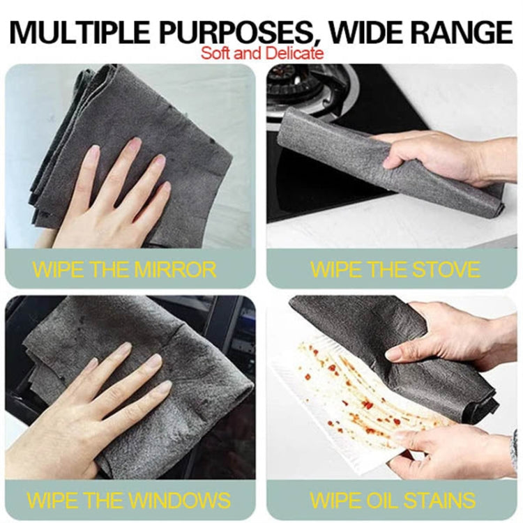 3 In 1 Wiping Cloth Cleaning Cloth For Wiping The Glass And Car Without Leaving Marks, Size: 30x40cm
