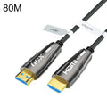 HDMI 2.0 Male To HDMI 2.0 Male 4K HD Active Optical Cable, Cable Length: 80m