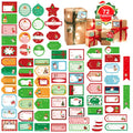 1set 72pcs/set  Christmas Stickers Gift Bag Packaging Box Closure Stickers