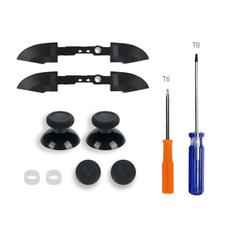 Repair Kit For Xbox Series X Controller Includes LB RB Bumpers , Thumbstick C & Opening Tools, 10 In 1, 23 In 1, 11 In 1