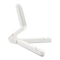 54356 Multifunctional Desktop Universal Foldable Triangular Phone Holder(White)