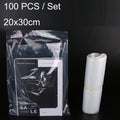 100 PCS / Set PE Clothing Packaging Bag Transparent Self-Stick Bag Jewelry Plastic Sealed Bag, Size:, Specification: 20x30cm
