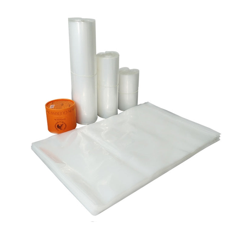 100 PCS / Set PE Clothing Packaging Bag Transparent Self-Stick Bag Jewelry Plastic Sealed Bag, Size:, Specification: 20x30cm