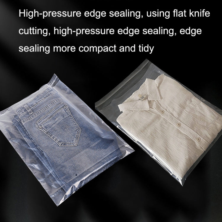 100 PCS / Set PE Clothing Packaging Bag Transparent Self-Stick Bag Jewelry Plastic Sealed Bag, Size:, Specification: 20x30cm