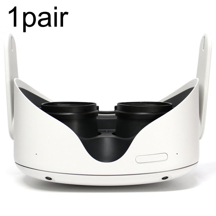For Oculus Quest / Rifts / Quest 2 1pair VR All-in-one Glasses Frame Magnetic Suction Frame Can Match Myopic Lenses(Black)