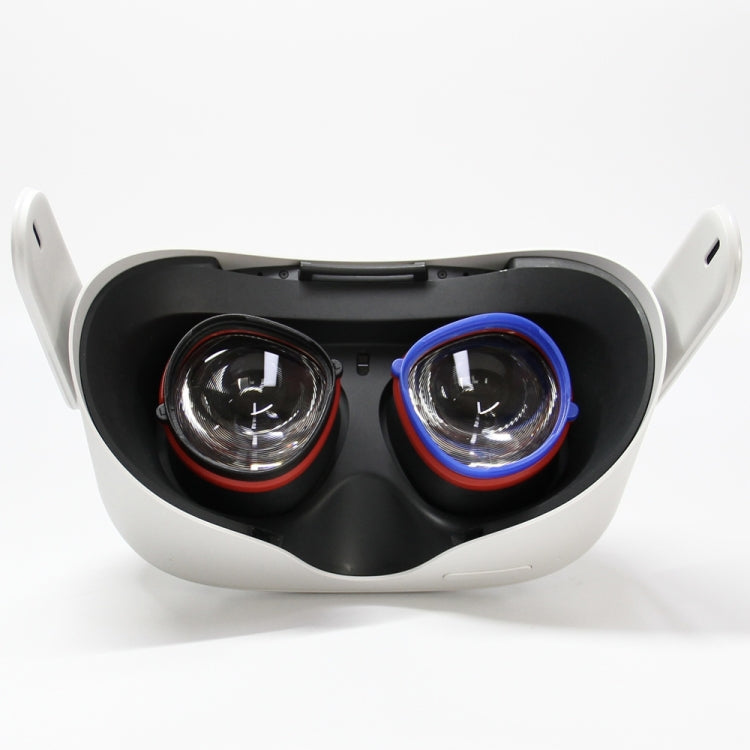 For Oculus Quest / Rifts / Quest 2 1pair VR All-in-one Glasses Frame Magnetic Suction Frame Can Match Myopic Lenses(Blue)