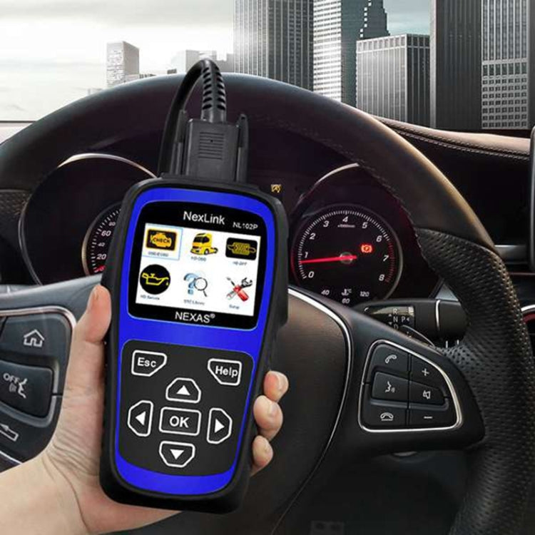 NexLink NL102P Diesel Mechanical Heavy Truck Car 2 In 1 Car Scanner OBD2 Detection, NexLink NL102P