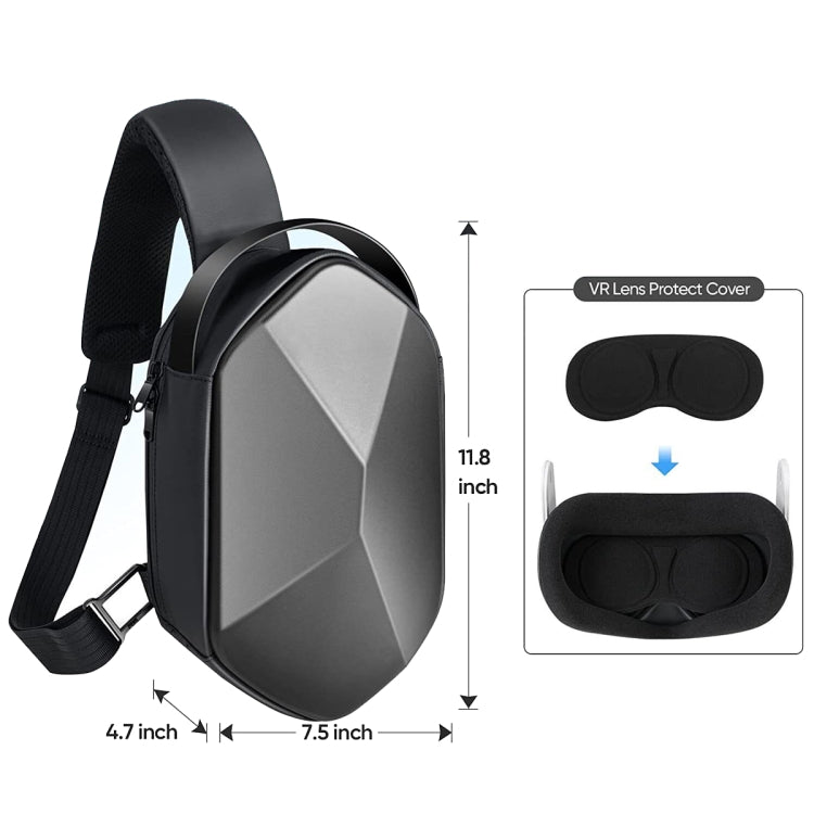 For Meta Quest Pro VR Glasses Backpack
