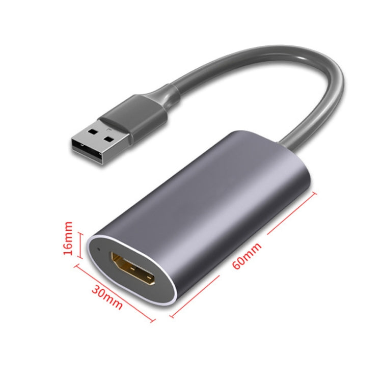 HD31 HDMI To USB2.0 High Definition Game Live Recording 4K With Cable Collector