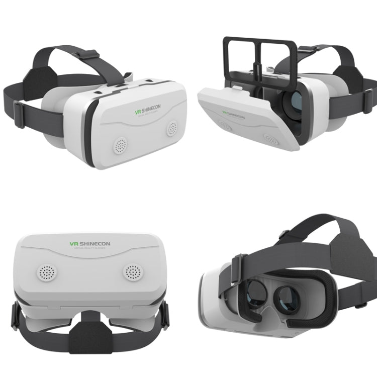 VRSHINECON G15 Helmet Virtual Reality VR Glasses All In One Game Phone 3D Glasses(Black)
