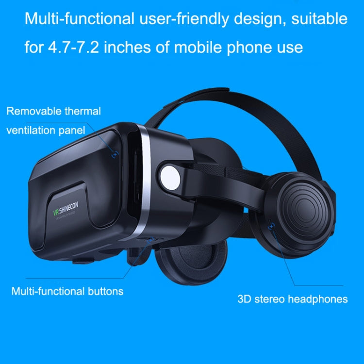 VRSHINECON G04EA Increase Version 7th VR Glasses 3D Virtual Reality Game Digital Glasses With Headset
