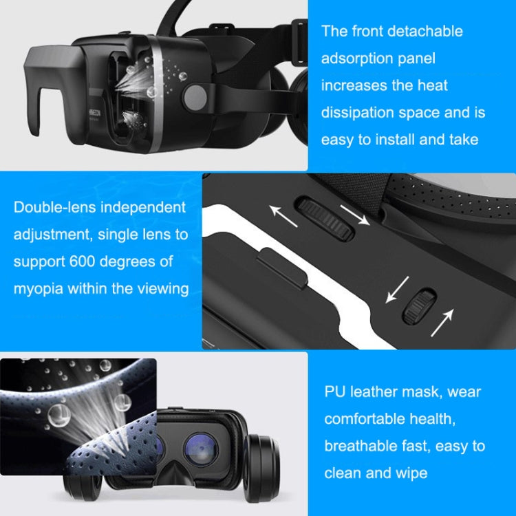 VRSHINECON G04EA+B01 Handle 7th VR Glasses 3D Virtual Reality Game Digital Glasses With Headset