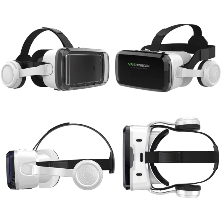 VRSHINECON G04BS+B01 Handle 3D Virtual Reality Helmet VR Glasses With Bluetooth Headset