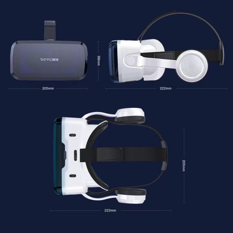 VRSHINECON G04BS+B03 Handle 3D Virtual Reality Helmet VR Glasses With Bluetooth Headset