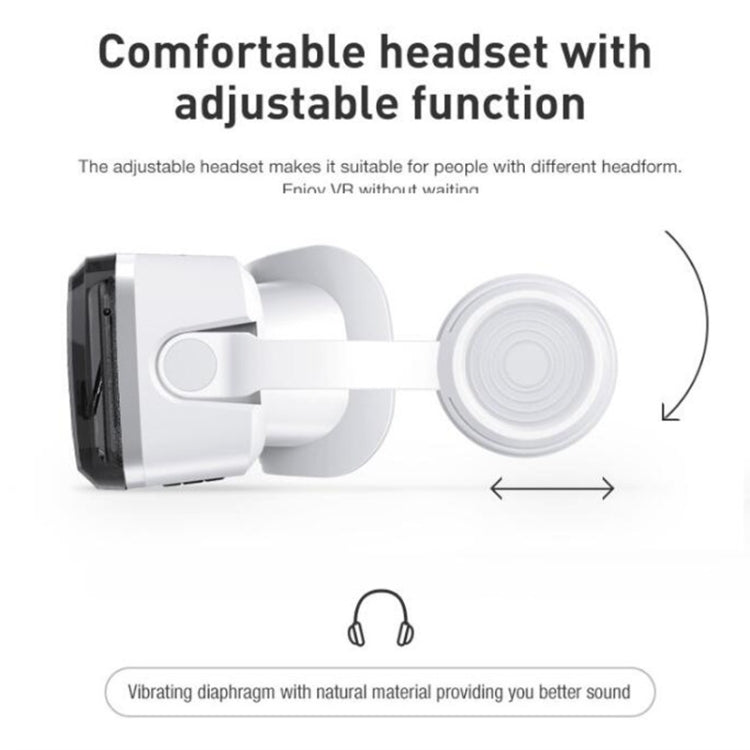 VRSHINECON G04BS+B03 Handle 3D Virtual Reality Helmet VR Glasses With Bluetooth Headset