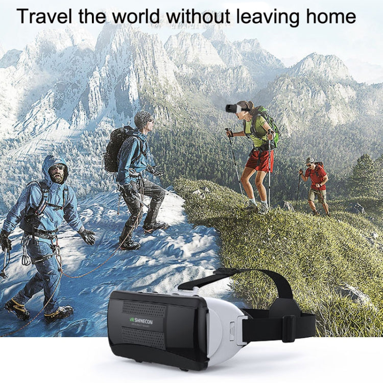 VRSHINECON G06B+B03 Handle VR Glasses Phone 3D Virtual Reality Game Helmet Head Wearing Digital Glasses