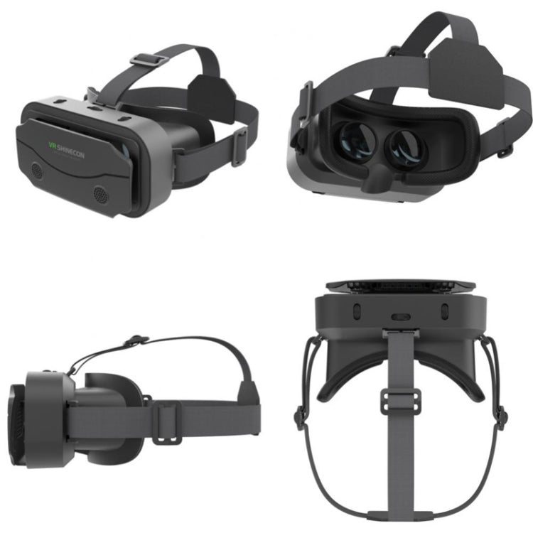 VRSHINECON G13 Virtual Reality VR Glasses Mobile Phone Movie Game 3D Digital Glasses(Black)