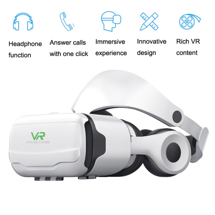 VRSHINECON G02EF Bluetooth Handle Mobile Phone 3D Virtual Reality VR Game Helmet Glasses With Headset