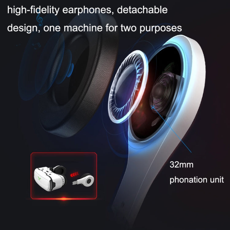 VRSHINECON G02EF Bluetooth Handle Mobile Phone 3D Virtual Reality VR Game Helmet Glasses With Headset
