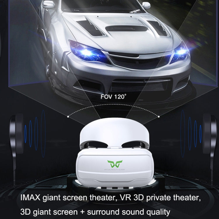 VRSHINECON G02EF Bluetooth Handle Mobile Phone 3D Virtual Reality VR Game Helmet Glasses With Headset
