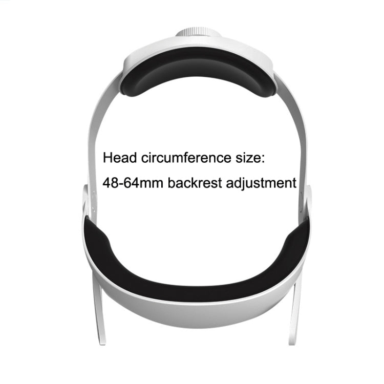 For Oculus Quest 2 VR SHINECON OS01 Adjustable All -In -One Head Strap VR Accessories(White)