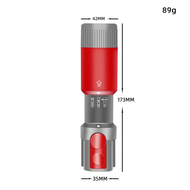For Dyson Vacuum Cleaner V7 / V8 / V10 / V11 / V15 Non-marking Soft Bristle Dusting Brush, Non-marking Brush