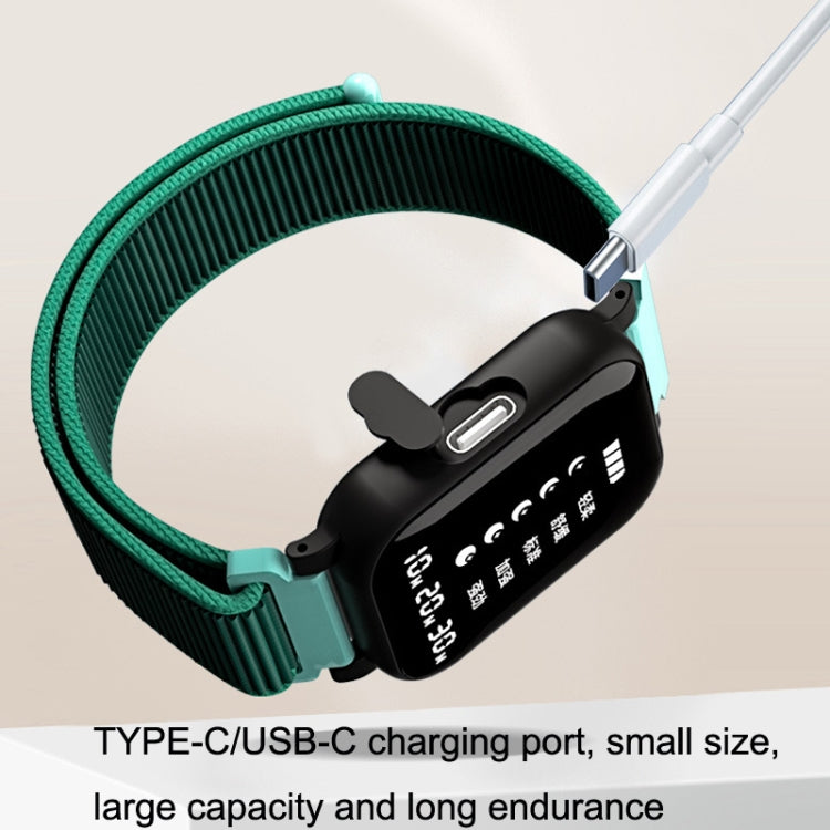 S3 Hand Wearing Micro Current Intelligent Pulse Sleep Instrument(Green)