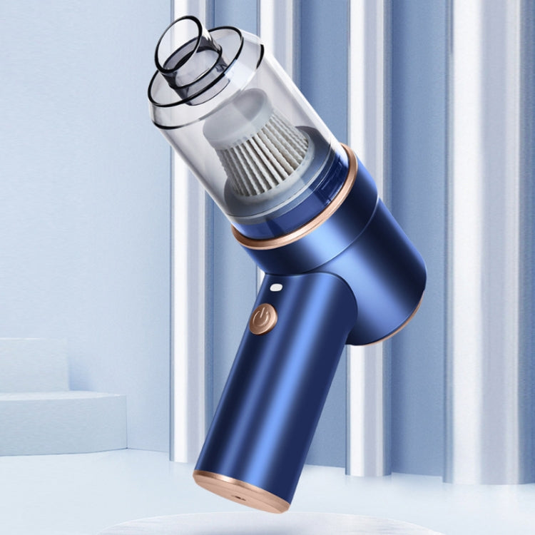 Wireless Car High Power Charging Mini Car Vacuum Cleaner, Specification: Type-C+Charging Base