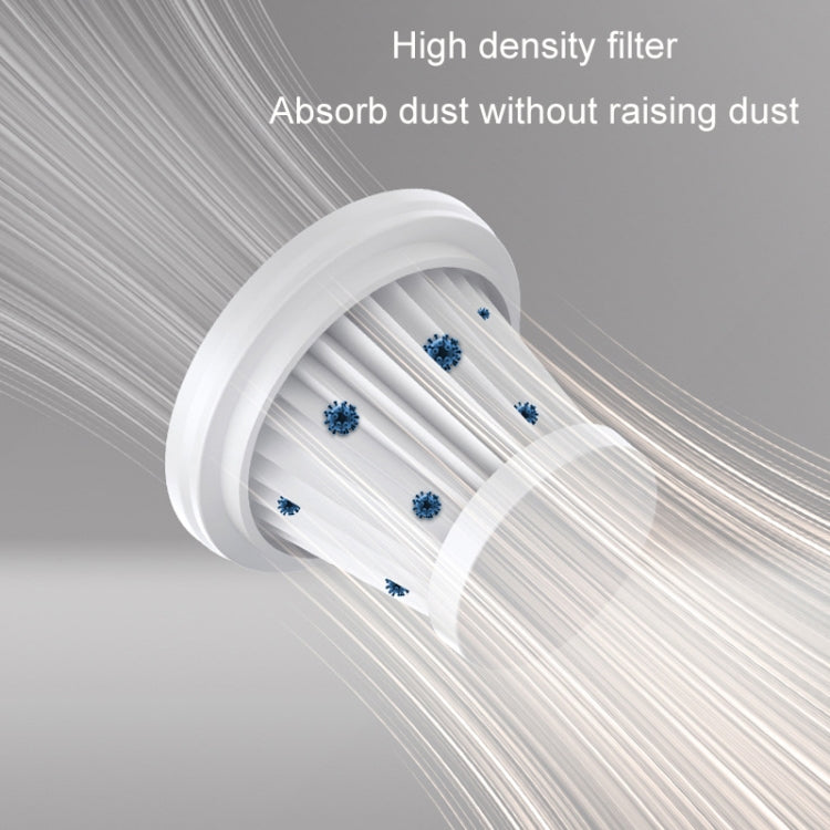 Wireless Car High Power Charging Mini Car Vacuum Cleaner, Specification: Type-C+Charging Base