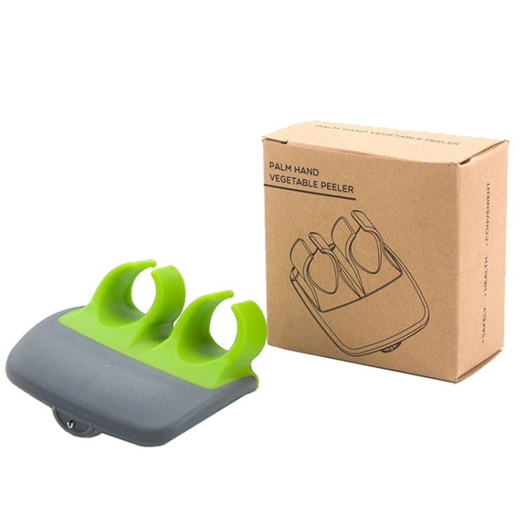 Palm Hand Peeler For Potato, Fruit, Kitchen Vegetable Peeler(Green)