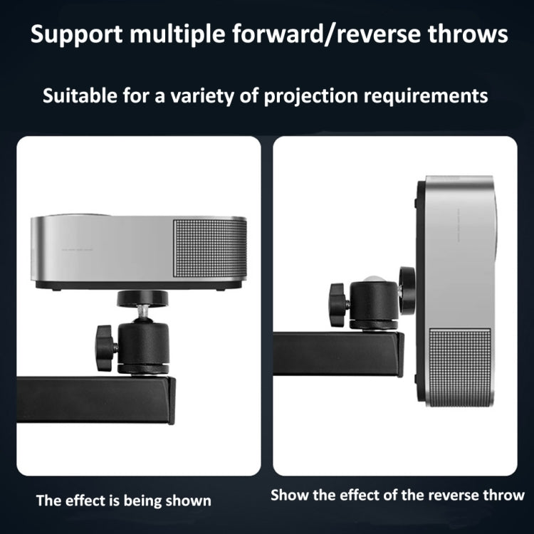Wall-mounted Projector Bracket Foldable Telescopic Arm Wall Stand, Projector Bracket