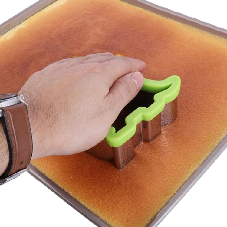 Stainless Steel Sandwiches Bread Cutting Model With Guards Fruits Vegetable Cookie Mould, Size: Large Love(Color Random Delivery)