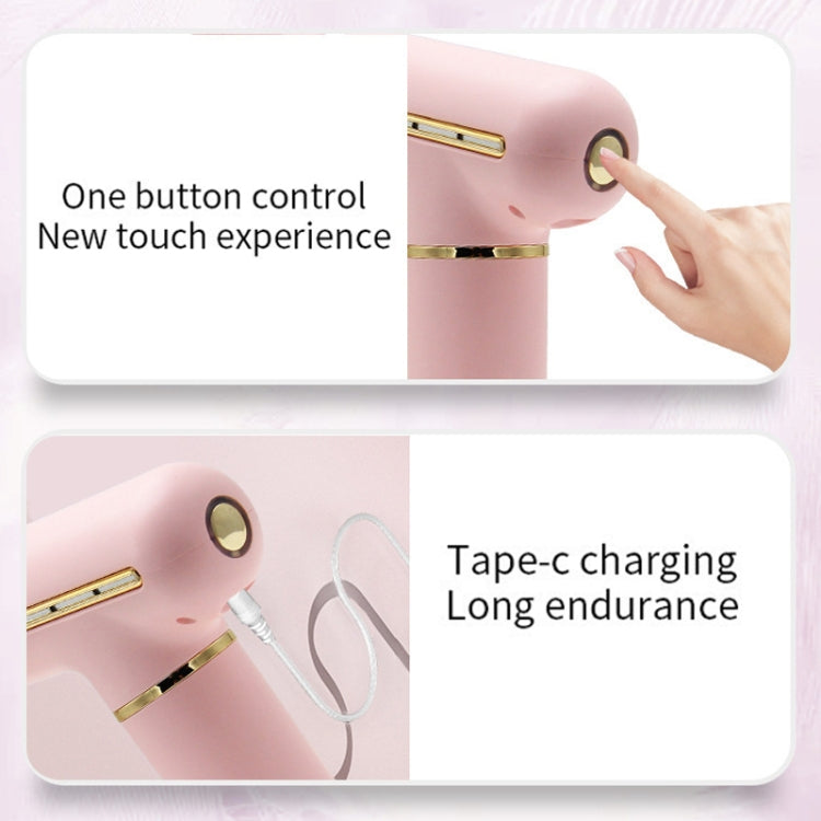 ZD8889 Mini Fascia Device Muscle Relaxation Massage Stick Handheld Vibration Portable Massager Gun(Pink)