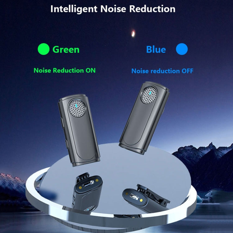 J20 One-two Wireless Lavalier Microphone Audio Video Recording ,Spec:, 8 Pin Interface
